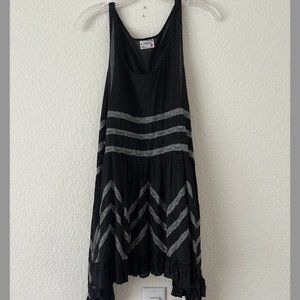 Free People Intimately Black Sleeveless Tunic new with tags